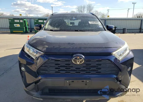 2019 Toyota Rav4 Xle Premium from USA, damaged, VIN JTMC1RFV0KD016308